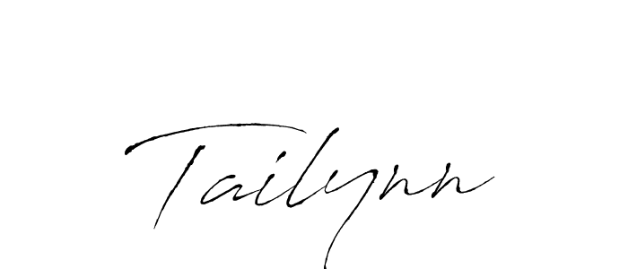 Design your own signature with our free online signature maker. With this signature software, you can create a handwritten (Antro_Vectra) signature for name Tailynn. Tailynn signature style 6 images and pictures png