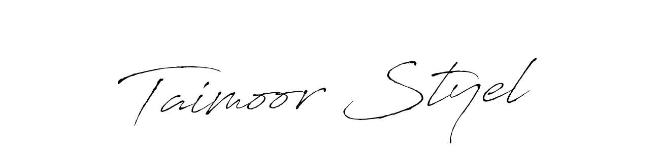 You can use this online signature creator to create a handwritten signature for the name Taimoor Styel. This is the best online autograph maker. Taimoor Styel signature style 6 images and pictures png