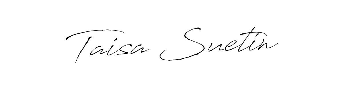 How to Draw Taisa Suetin signature style? Antro_Vectra is a latest design signature styles for name Taisa Suetin. Taisa Suetin signature style 6 images and pictures png