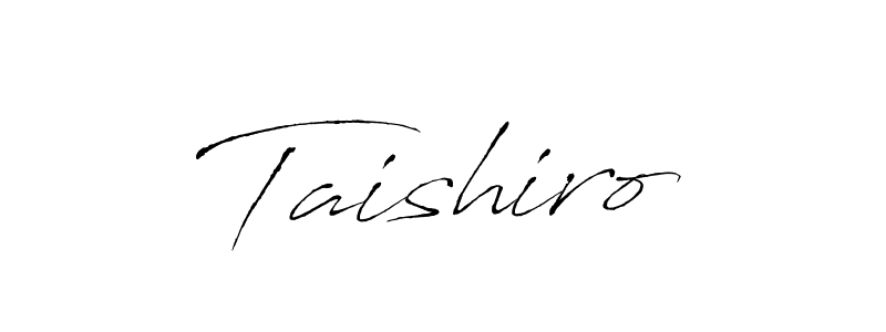 It looks lik you need a new signature style for name Taishiro. Design unique handwritten (Antro_Vectra) signature with our free signature maker in just a few clicks. Taishiro signature style 6 images and pictures png