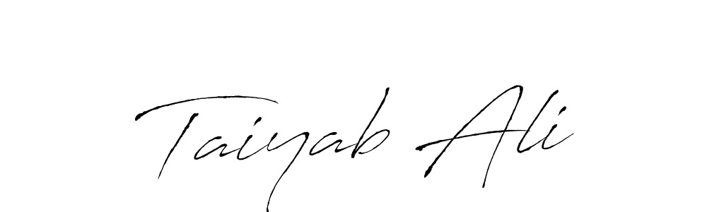 Make a short Taiyab Ali signature style. Manage your documents anywhere anytime using Antro_Vectra. Create and add eSignatures, submit forms, share and send files easily. Taiyab Ali signature style 6 images and pictures png