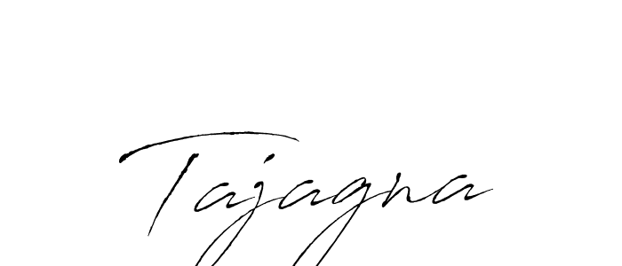 Tajagna stylish signature style. Best Handwritten Sign (Antro_Vectra) for my name. Handwritten Signature Collection Ideas for my name Tajagna. Tajagna signature style 6 images and pictures png