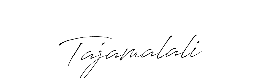 Design your own signature with our free online signature maker. With this signature software, you can create a handwritten (Antro_Vectra) signature for name Tajamalali. Tajamalali signature style 6 images and pictures png