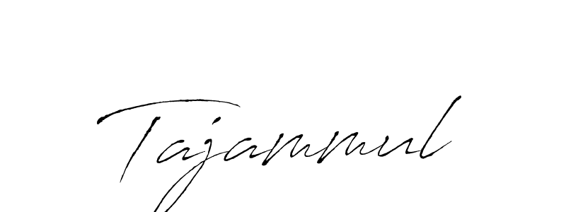 Make a beautiful signature design for name Tajammul. With this signature (Antro_Vectra) style, you can create a handwritten signature for free. Tajammul signature style 6 images and pictures png