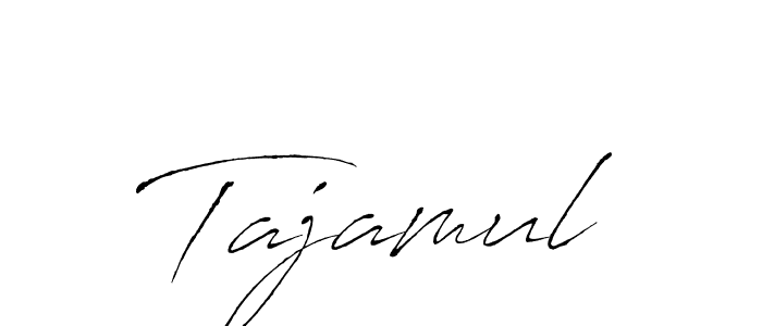 Create a beautiful signature design for name Tajamul. With this signature (Antro_Vectra) fonts, you can make a handwritten signature for free. Tajamul signature style 6 images and pictures png