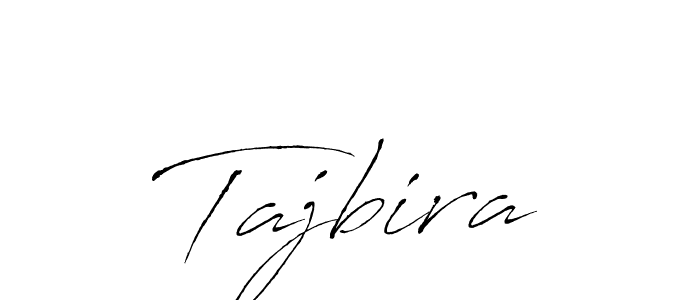 How to make Tajbira name signature. Use Antro_Vectra style for creating short signs online. This is the latest handwritten sign. Tajbira signature style 6 images and pictures png