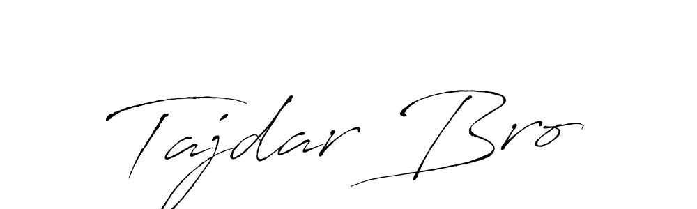 Also we have Tajdar Bro name is the best signature style. Create professional handwritten signature collection using Antro_Vectra autograph style. Tajdar Bro signature style 6 images and pictures png