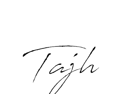 How to make Tajh name signature. Use Antro_Vectra style for creating short signs online. This is the latest handwritten sign. Tajh signature style 6 images and pictures png