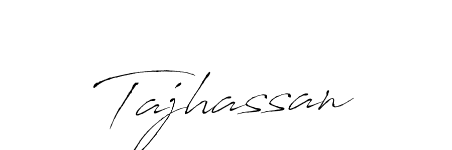 Create a beautiful signature design for name Tajhassan. With this signature (Antro_Vectra) fonts, you can make a handwritten signature for free. Tajhassan signature style 6 images and pictures png