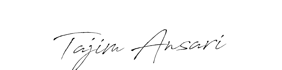 Antro_Vectra is a professional signature style that is perfect for those who want to add a touch of class to their signature. It is also a great choice for those who want to make their signature more unique. Get Tajim Ansari name to fancy signature for free. Tajim Ansari signature style 6 images and pictures png