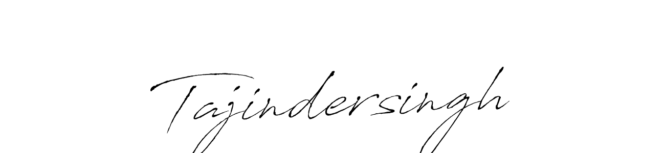 Make a beautiful signature design for name Tajindersingh. With this signature (Antro_Vectra) style, you can create a handwritten signature for free. Tajindersingh signature style 6 images and pictures png