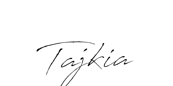 You should practise on your own different ways (Antro_Vectra) to write your name (Tajkia) in signature. don't let someone else do it for you. Tajkia signature style 6 images and pictures png