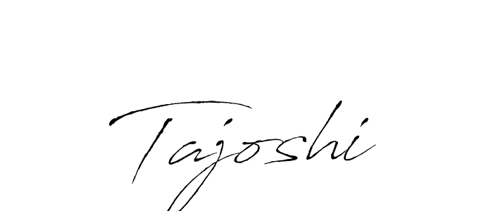 How to make Tajoshi signature? Antro_Vectra is a professional autograph style. Create handwritten signature for Tajoshi name. Tajoshi signature style 6 images and pictures png