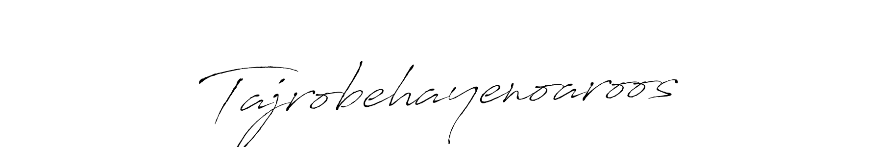 Check out images of Autograph of Tajrobehayenoaroos name. Actor Tajrobehayenoaroos Signature Style. Antro_Vectra is a professional sign style online. Tajrobehayenoaroos signature style 6 images and pictures png