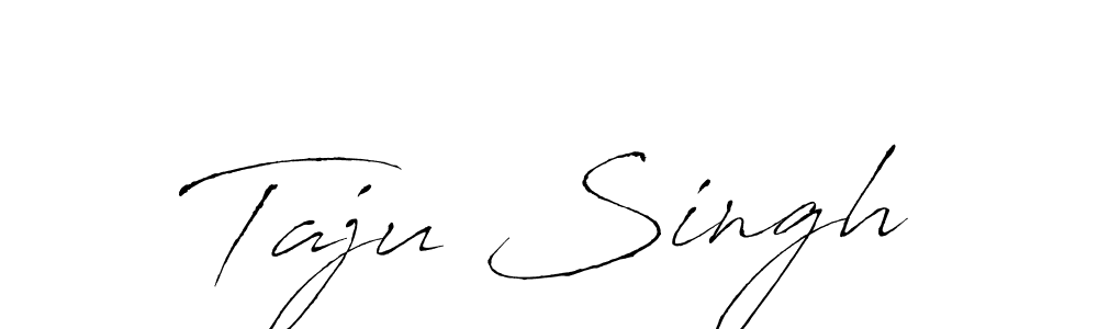 You should practise on your own different ways (Antro_Vectra) to write your name (Taju Singh) in signature. don't let someone else do it for you. Taju Singh signature style 6 images and pictures png