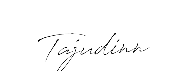 You should practise on your own different ways (Antro_Vectra) to write your name (Tajudinn) in signature. don't let someone else do it for you. Tajudinn signature style 6 images and pictures png