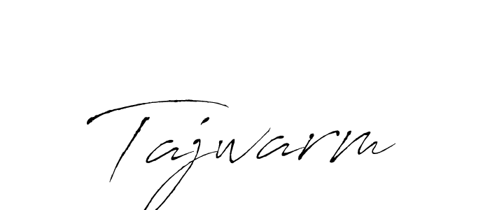 Create a beautiful signature design for name Tajwarm. With this signature (Antro_Vectra) fonts, you can make a handwritten signature for free. Tajwarm signature style 6 images and pictures png