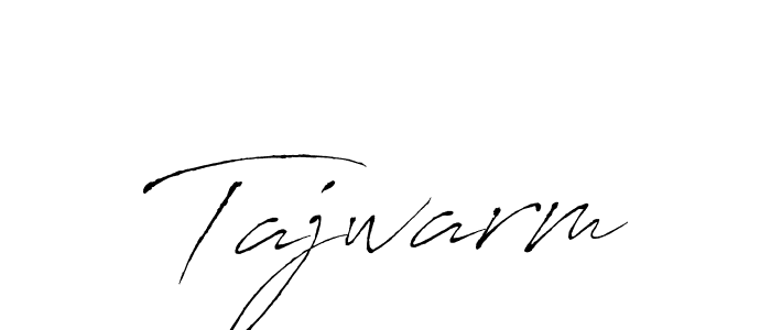 The best way (Antro_Vectra) to make a short signature is to pick only two or three words in your name. The name Tajwarm include a total of six letters. For converting this name. Tajwarm signature style 6 images and pictures png