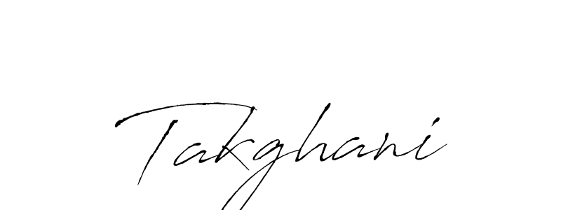 Make a beautiful signature design for name Takghani. With this signature (Antro_Vectra) style, you can create a handwritten signature for free. Takghani signature style 6 images and pictures png