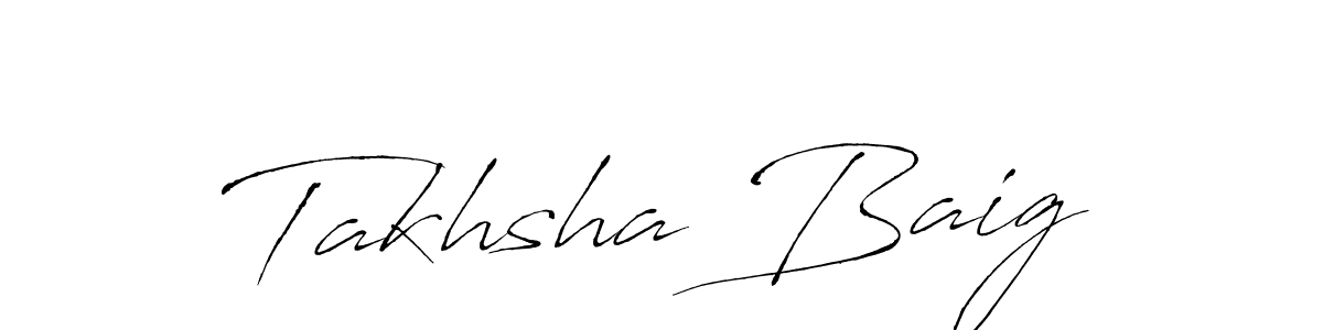 Once you've used our free online signature maker to create your best signature Antro_Vectra style, it's time to enjoy all of the benefits that Takhsha Baig name signing documents. Takhsha Baig signature style 6 images and pictures png