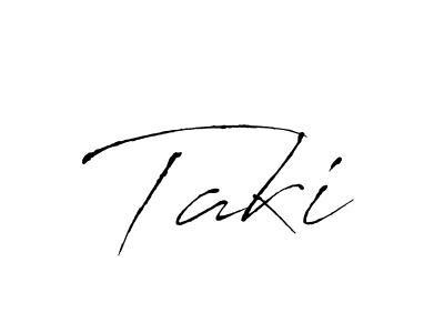 How to make Taki name signature. Use Antro_Vectra style for creating short signs online. This is the latest handwritten sign. Taki signature style 6 images and pictures png