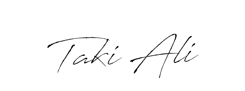 Similarly Antro_Vectra is the best handwritten signature design. Signature creator online .You can use it as an online autograph creator for name Taki Ali. Taki Ali signature style 6 images and pictures png