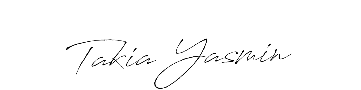 You can use this online signature creator to create a handwritten signature for the name Takia Yasmin. This is the best online autograph maker. Takia Yasmin signature style 6 images and pictures png
