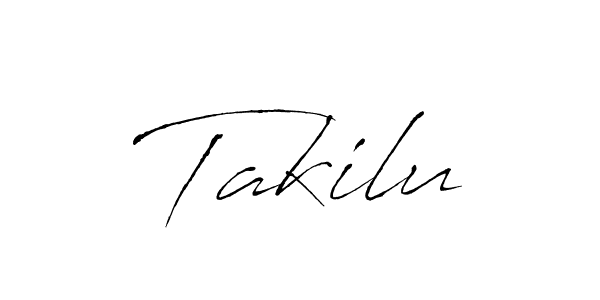 Once you've used our free online signature maker to create your best signature Antro_Vectra style, it's time to enjoy all of the benefits that Takilu name signing documents. Takilu signature style 6 images and pictures png