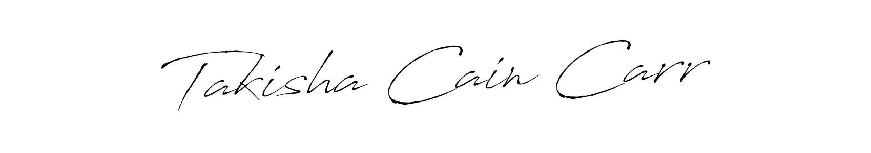 How to make Takisha Cain Carr signature? Antro_Vectra is a professional autograph style. Create handwritten signature for Takisha Cain Carr name. Takisha Cain Carr signature style 6 images and pictures png