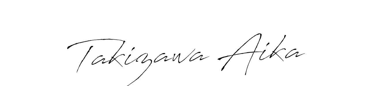 Also we have Takizawa Aika name is the best signature style. Create professional handwritten signature collection using Antro_Vectra autograph style. Takizawa Aika signature style 6 images and pictures png