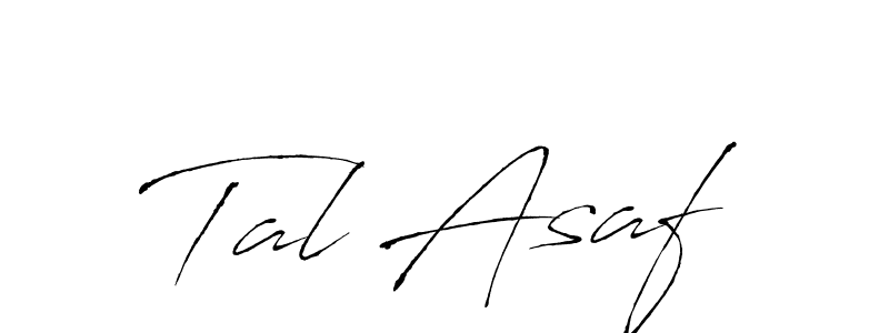 Make a beautiful signature design for name Tal Asaf. With this signature (Antro_Vectra) style, you can create a handwritten signature for free. Tal Asaf signature style 6 images and pictures png