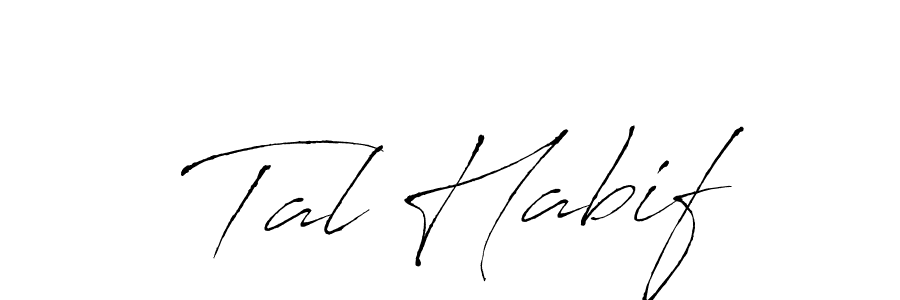 Make a beautiful signature design for name Tal Habif. With this signature (Antro_Vectra) style, you can create a handwritten signature for free. Tal Habif signature style 6 images and pictures png