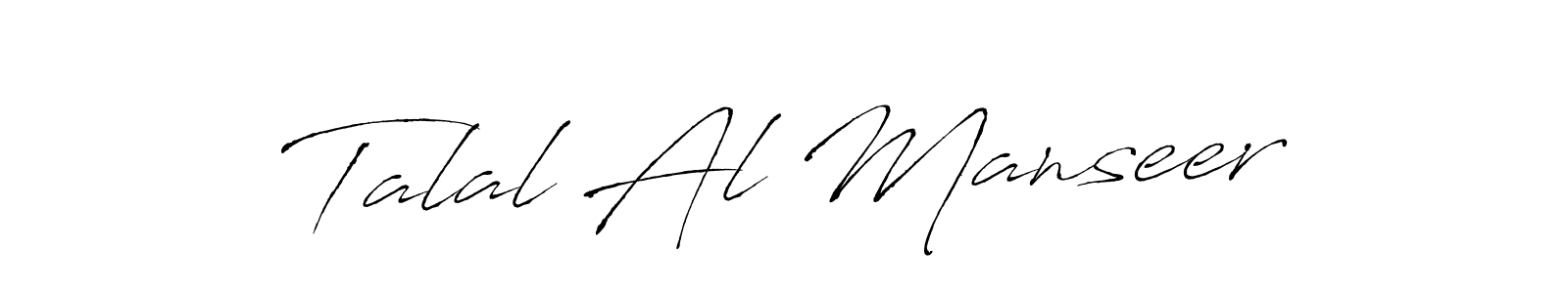 You should practise on your own different ways (Antro_Vectra) to write your name (Talal Al Manseer) in signature. don't let someone else do it for you. Talal Al Manseer signature style 6 images and pictures png