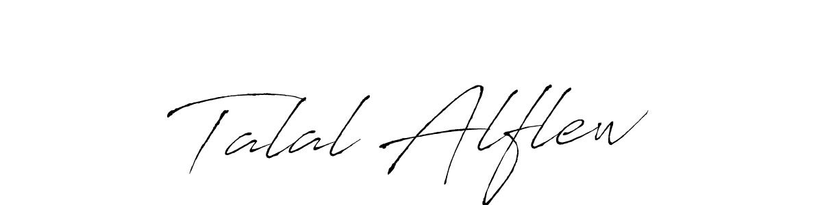 This is the best signature style for the Talal Alflew name. Also you like these signature font (Antro_Vectra). Mix name signature. Talal Alflew signature style 6 images and pictures png