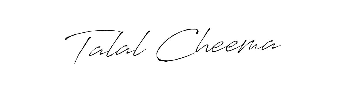 How to make Talal Cheema name signature. Use Antro_Vectra style for creating short signs online. This is the latest handwritten sign. Talal Cheema signature style 6 images and pictures png