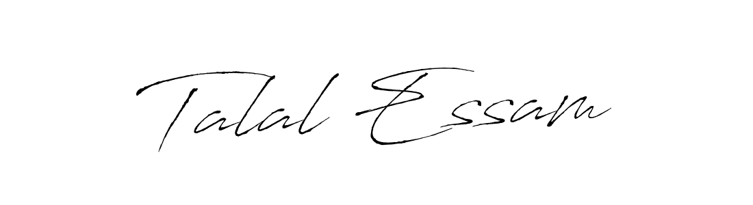 See photos of Talal Essam official signature by Spectra . Check more albums & portfolios. Read reviews & check more about Antro_Vectra font. Talal Essam signature style 6 images and pictures png