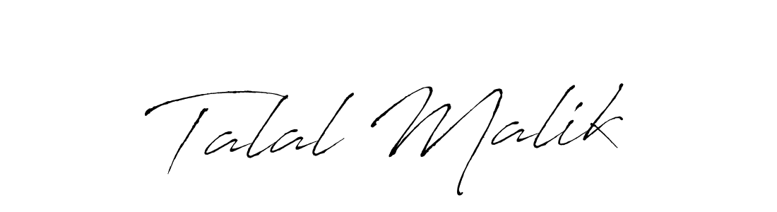 The best way (Antro_Vectra) to make a short signature is to pick only two or three words in your name. The name Talal Malik include a total of six letters. For converting this name. Talal Malik signature style 6 images and pictures png
