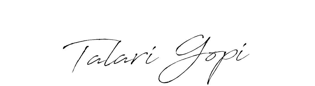 Similarly Antro_Vectra is the best handwritten signature design. Signature creator online .You can use it as an online autograph creator for name Talari Gopi. Talari Gopi signature style 6 images and pictures png
