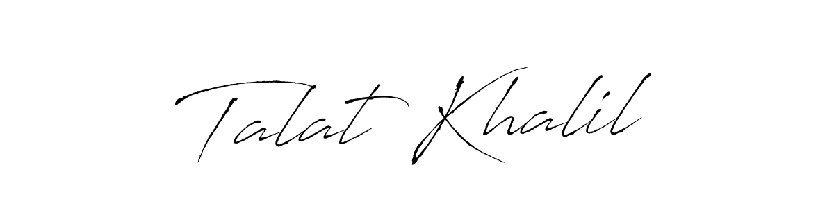 Use a signature maker to create a handwritten signature online. With this signature software, you can design (Antro_Vectra) your own signature for name Talat Khalil. Talat Khalil signature style 6 images and pictures png