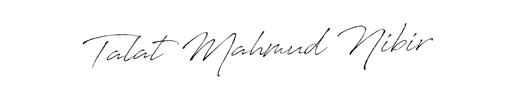 Antro_Vectra is a professional signature style that is perfect for those who want to add a touch of class to their signature. It is also a great choice for those who want to make their signature more unique. Get Talat Mahmud Nibir name to fancy signature for free. Talat Mahmud Nibir signature style 6 images and pictures png