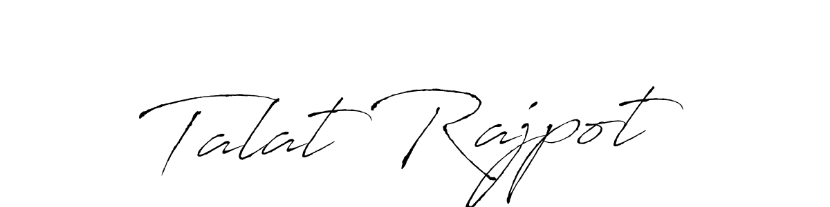 Also You can easily find your signature by using the search form. We will create Talat Rajpot name handwritten signature images for you free of cost using Antro_Vectra sign style. Talat Rajpot signature style 6 images and pictures png