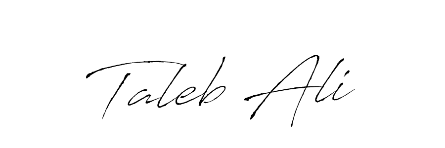 Antro_Vectra is a professional signature style that is perfect for those who want to add a touch of class to their signature. It is also a great choice for those who want to make their signature more unique. Get Taleb Ali name to fancy signature for free. Taleb Ali signature style 6 images and pictures png