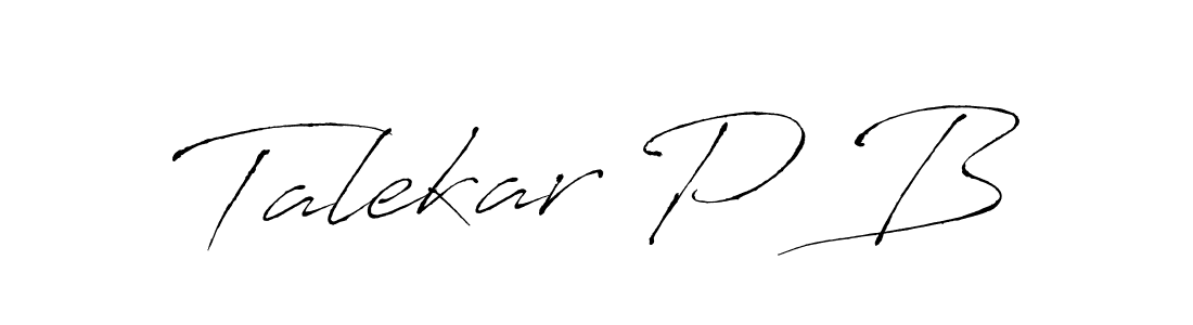 Once you've used our free online signature maker to create your best signature Antro_Vectra style, it's time to enjoy all of the benefits that Talekar P B name signing documents. Talekar P B signature style 6 images and pictures png