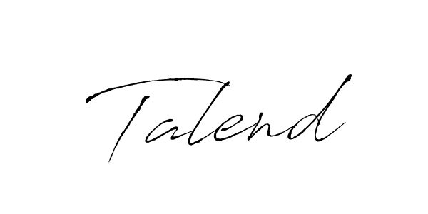 This is the best signature style for the Talend name. Also you like these signature font (Antro_Vectra). Mix name signature. Talend signature style 6 images and pictures png