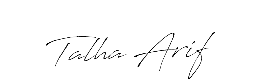 if you are searching for the best signature style for your name Talha Arif. so please give up your signature search. here we have designed multiple signature styles  using Antro_Vectra. Talha Arif signature style 6 images and pictures png