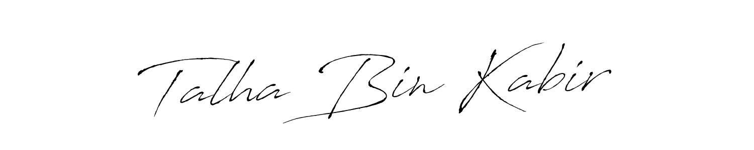 Also You can easily find your signature by using the search form. We will create Talha Bin Kabir name handwritten signature images for you free of cost using Antro_Vectra sign style. Talha Bin Kabir signature style 6 images and pictures png