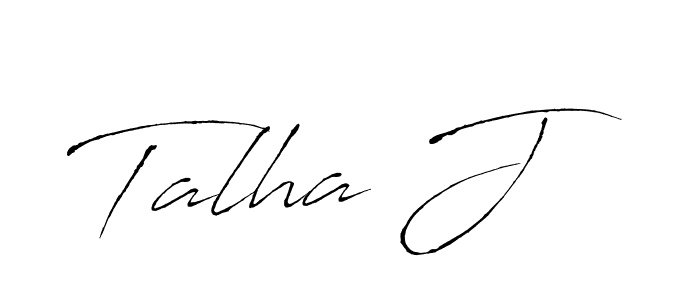 You should practise on your own different ways (Antro_Vectra) to write your name (Talha J) in signature. don't let someone else do it for you. Talha J signature style 6 images and pictures png