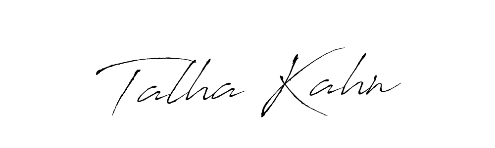Also You can easily find your signature by using the search form. We will create Talha Kahn name handwritten signature images for you free of cost using Antro_Vectra sign style. Talha Kahn signature style 6 images and pictures png