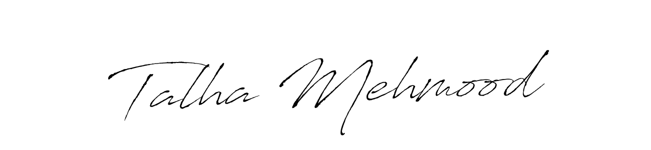 How to make Talha Mehmood signature? Antro_Vectra is a professional autograph style. Create handwritten signature for Talha Mehmood name. Talha Mehmood signature style 6 images and pictures png