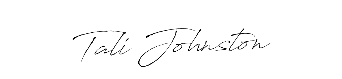 This is the best signature style for the Tali Johnston name. Also you like these signature font (Antro_Vectra). Mix name signature. Tali Johnston signature style 6 images and pictures png